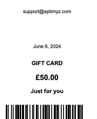 Gift Card 3